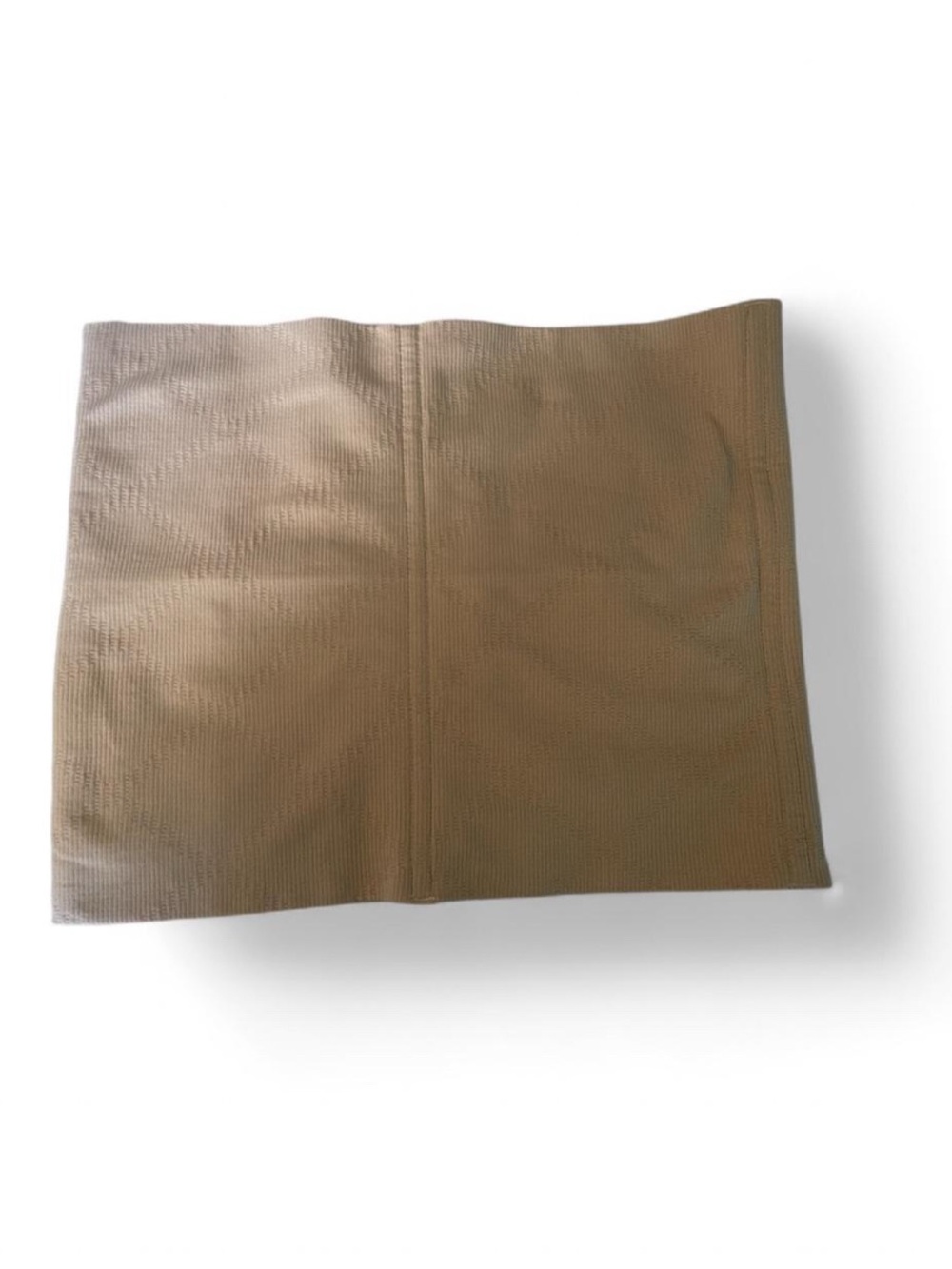 Tan Waist Trainer Shapewear With Boning